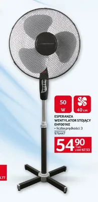 Wentylator stojący Esperanza EHF001KE promocja w Selgros