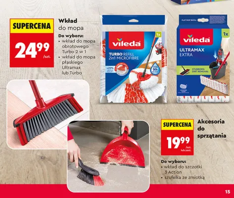Akcesoria do sprzątania promocja w Biedronka