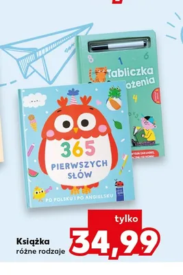Książka 365 pierwszych słów promocja w Kaufland