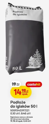 Podłoże do iglaków promocja w Castorama