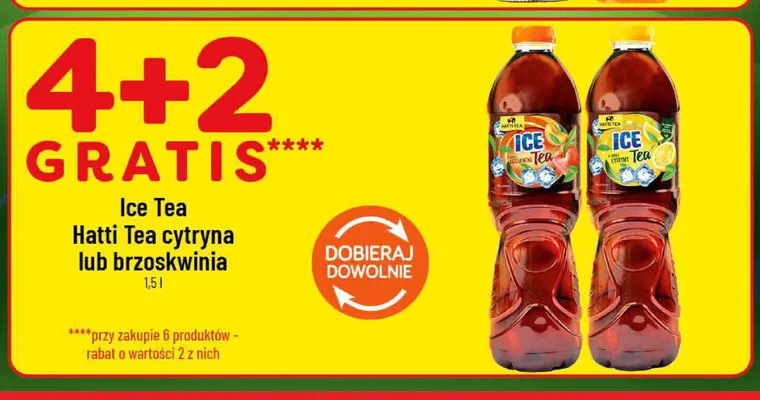 Ice Tea brzoskwiniowa Hatti Tea promocja w POLOmarket