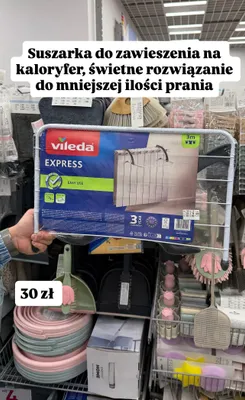 Suszarka na pranie na kaloryfer promocja w Pepco