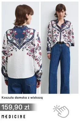 Koszula damska z wiskozą Medicine promocja w Medicine