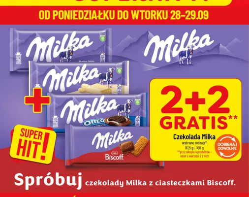 Czekolada Milka promocja w POLOmarket