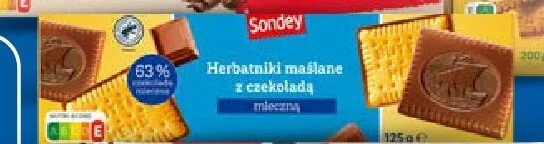 Herbatniki maślane z czekoladą mleczną promocja w Lidl