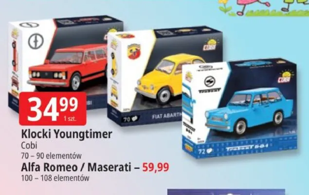 Klocki Youngtimer promocja w Leclerc