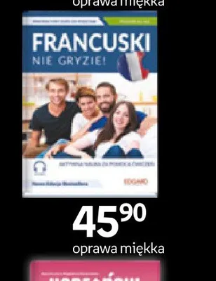 Książka Francuski nie gryzie! promocja w Empik