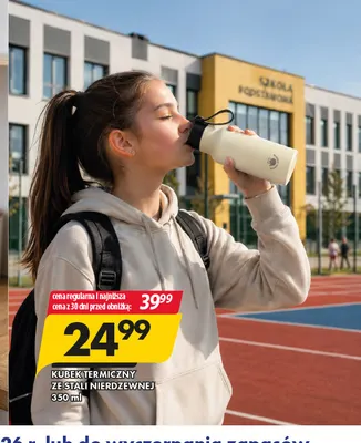 Kubek termiczny ze stali nierdzewnej 350 ml promocja w Prymus AGD