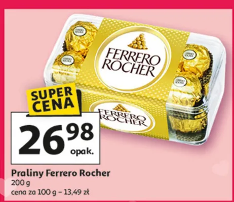 Praliny Ferrero Rocher promocja w Auchan
