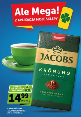 Kawa mielona Jacobs Krönung promocja w Groszek