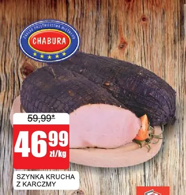 Szynka krucha z karczmy Chabura promocja w Bingo