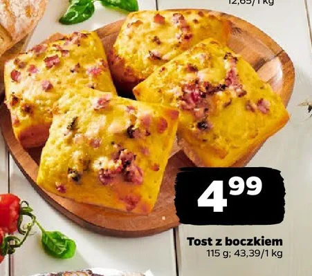 Tost z boczkiem promocja w Netto