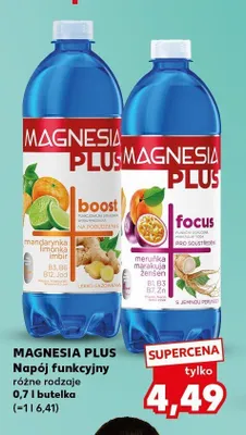 Napój funkcjonalny Magnesia Plus Boost promocja w Kaufland