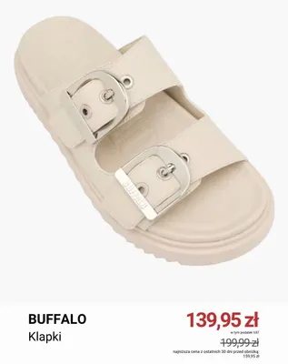 Klapki Buffalo promocja w Deichmann