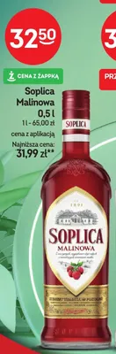 Likier Soplica Malinowa promocja w Żabka