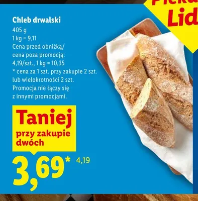 Chleb drwalski promocja w Lidl