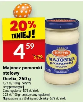 Majonez pomorski stołowy promocja w Twój Market