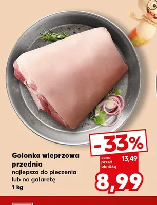 Golonka wieprzowa bez kości promocja w Kaufland