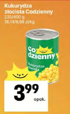 Kukurydza złocista promocja w Delikatesy Centrum