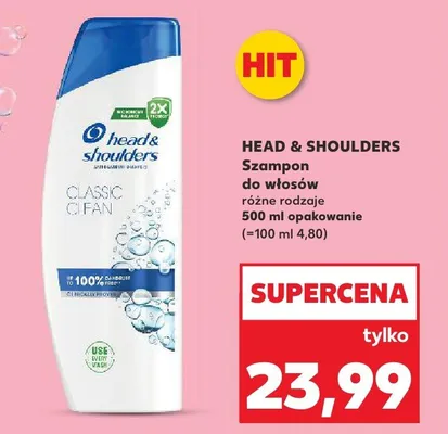 Szampon do włosów różne rodzaje promocja w Kaufland