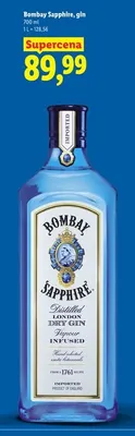 Gin Bombay Sapphire promocja w Lidl