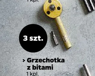 Grzechotka z bitami 3 szt. promocja w Netto