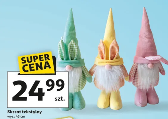 Skrzat tekstylny promocja w Auchan