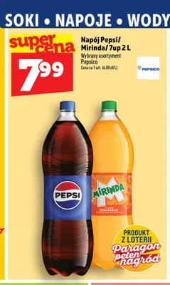 Napój gazowany Pepsi promocja w TOPAZ