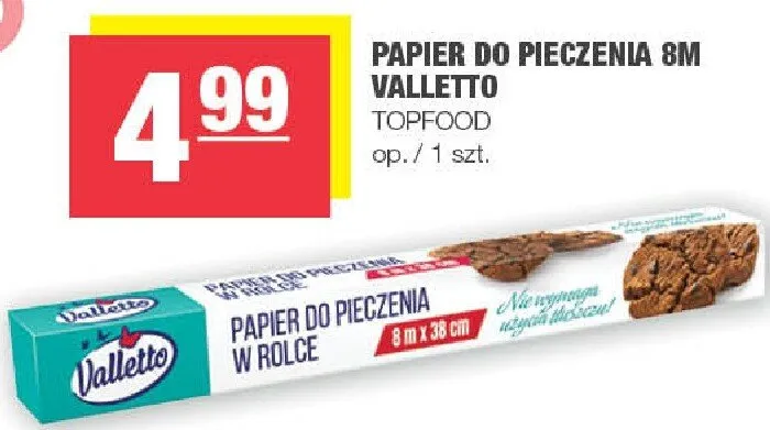 Papier do pieczenia 8m promocja w SPAR