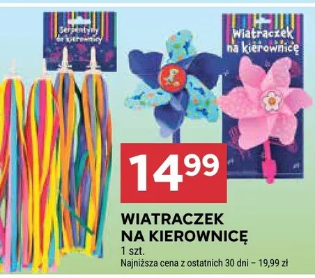 Wiatraczek na kierownicę promocja w Stokrotka