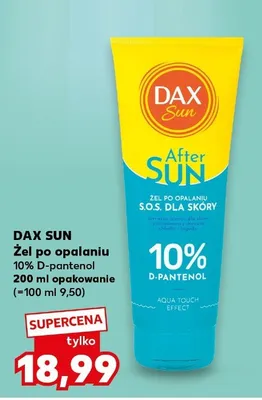 Żel po opalaniu 10% D-pantenol promocja w Kaufland