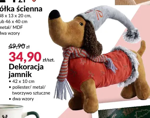 Dekoracja jamnik promocja w Salony Agata