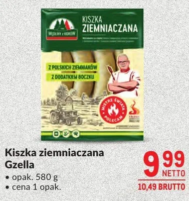 Kiszka ziemniaczana Gzella promocja w Makro