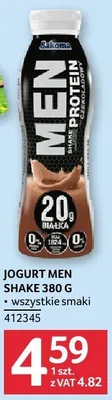 Jogurt MEN SHAKE Łakoma 380g promocja w Selgros