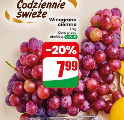 Winogrono ciemne promocja w Dino