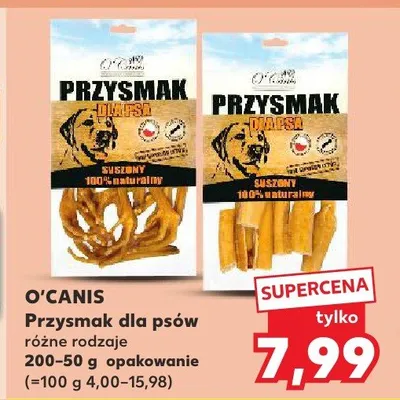 Przysmak dla psów różne rodzaje 200-50g opakowanie promocja w Kaufland