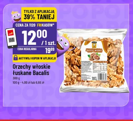 Orzechy włoskie łuskane Bacalis promocja w POLOmarket