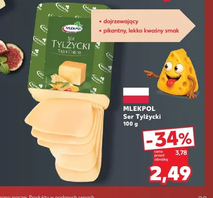 Ser Tylżycki Mlekpol promocja w Kaufland