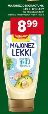 Majonez dekoracyjny, lekki promocja w Stokrotka