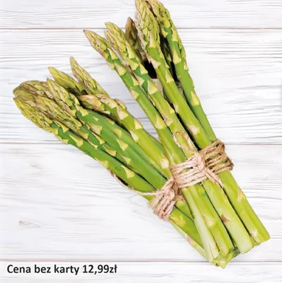 Szparagi zielone promocja w Market Point
