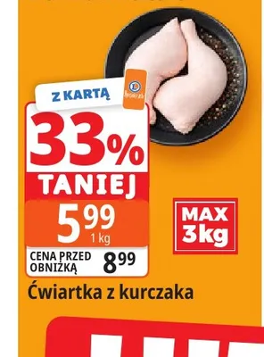 Ćwiartka z kurczaka promocja w Leclerc