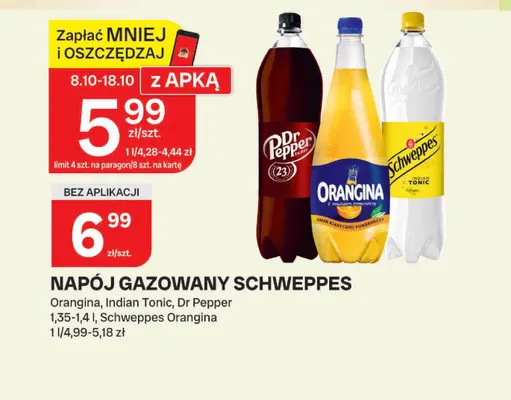 Napój gazowany Orangina promocja w Chorten