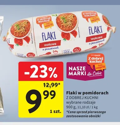 Flaki w pomidorach Z Dobrej Kuchni promocja w Intermarche