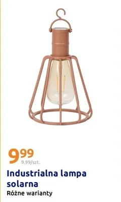 Industrialna lampa solarna promocja w Action