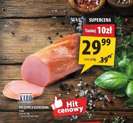 Polędwica łososiowa KABO promocja w Arhelan