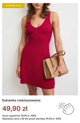 Sukienka rozkloszowana promocja w Medicine