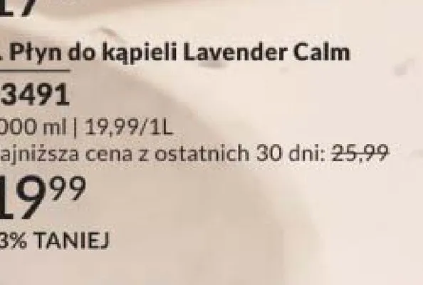 Płyn do kąpieli Avon Senses Lavender Calm promocja w AVON
