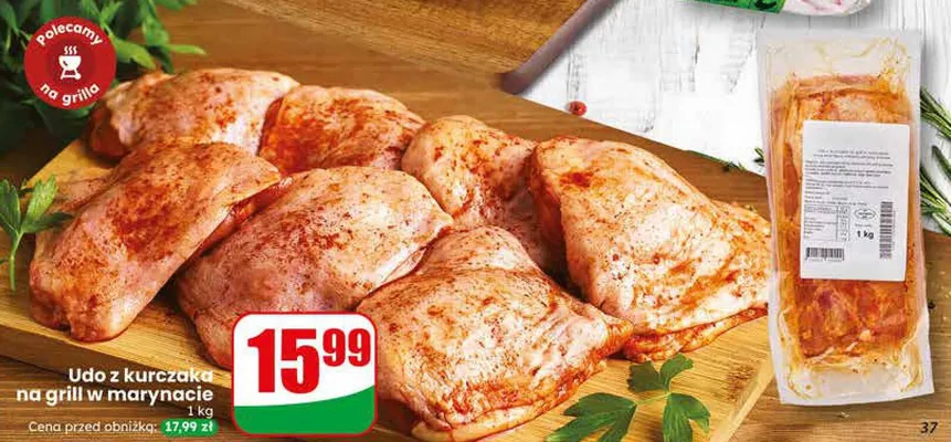 Udo z kurczaka na grill w marynacie promocja w Dino