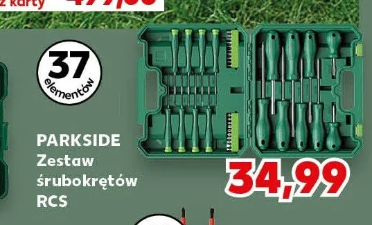 Zestaw śrubokrętów RCS Parkside promocja w Kaufland