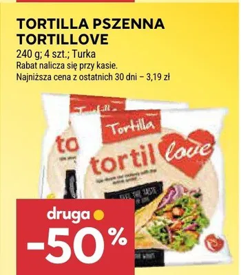 Tortilla pszenna promocja w Stokrotka